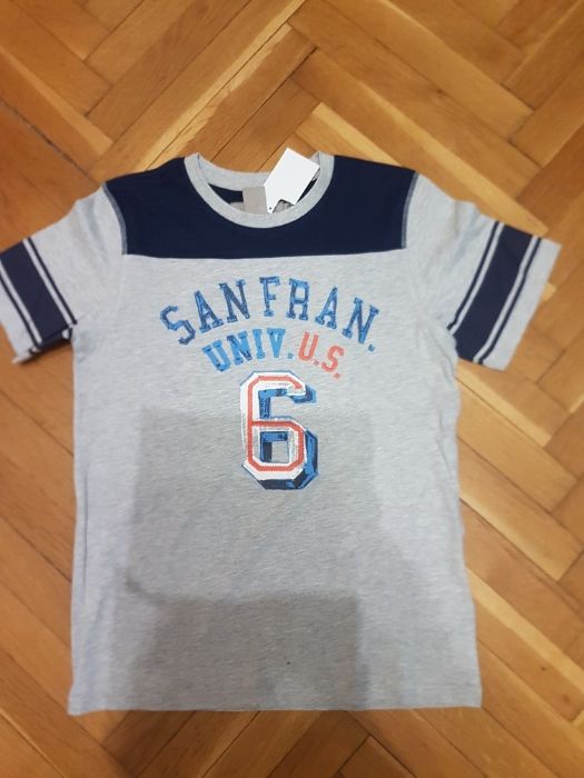 НОВИ детски блузи Н&М с къс ръкав за 10-12 г. момче