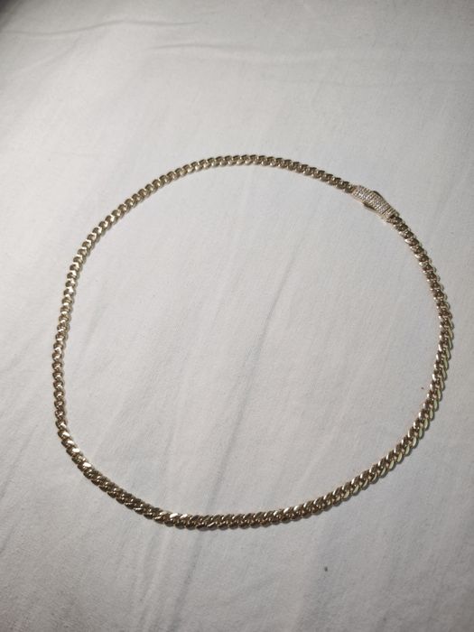 Lanț cuban aur 14 k