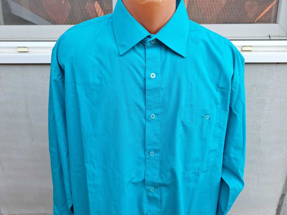 Novelle turquoise | bust 134 cm | camasa barbat mar. 56 | XL - XXL