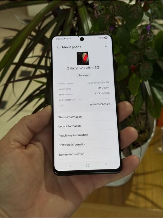 Samsung S21 Ultra 12/256Gb orginal