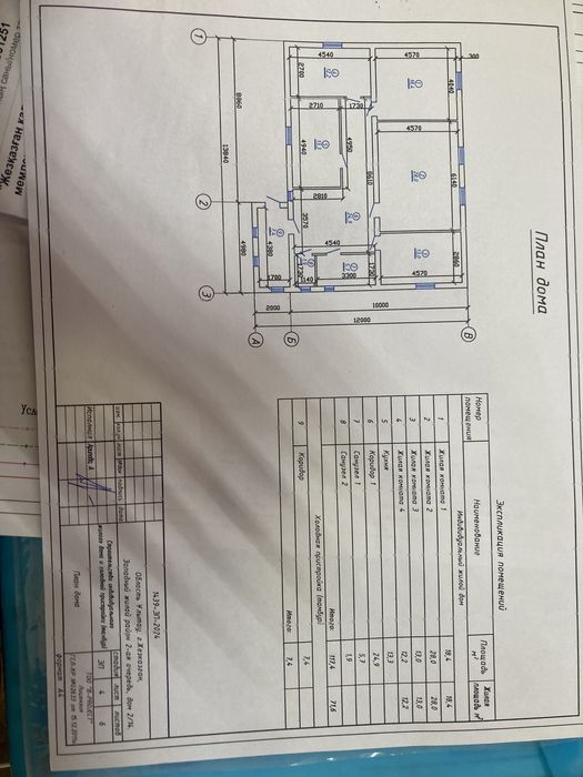 Частны дом черновой