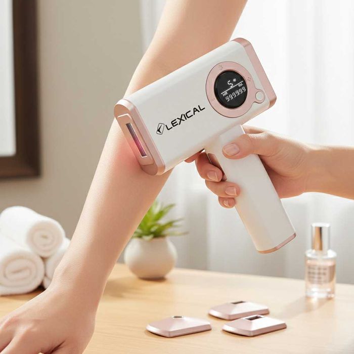 Лазерен уред за епилация  с охлаждаща функция и 999 999 светкавици