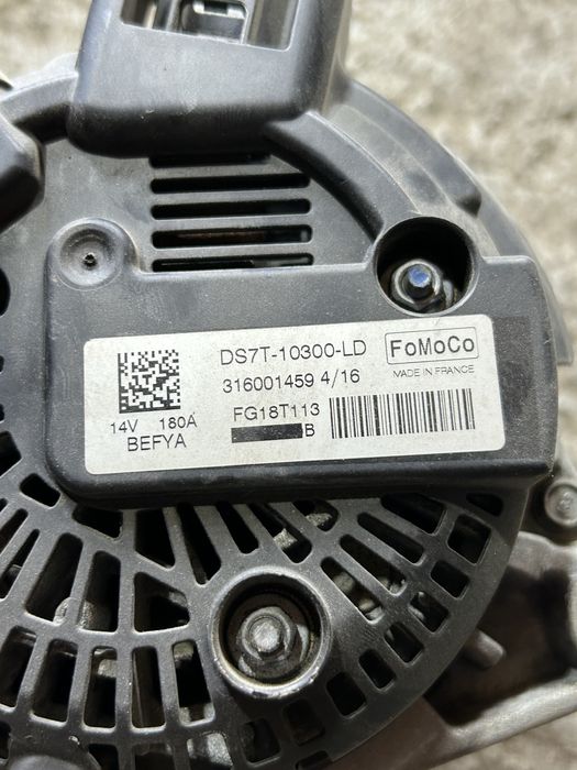 Alternator ds7t-10300-ld Ford Mondeo MK5 (2014 - 2020) 2.0 tdci 2.0 tdci