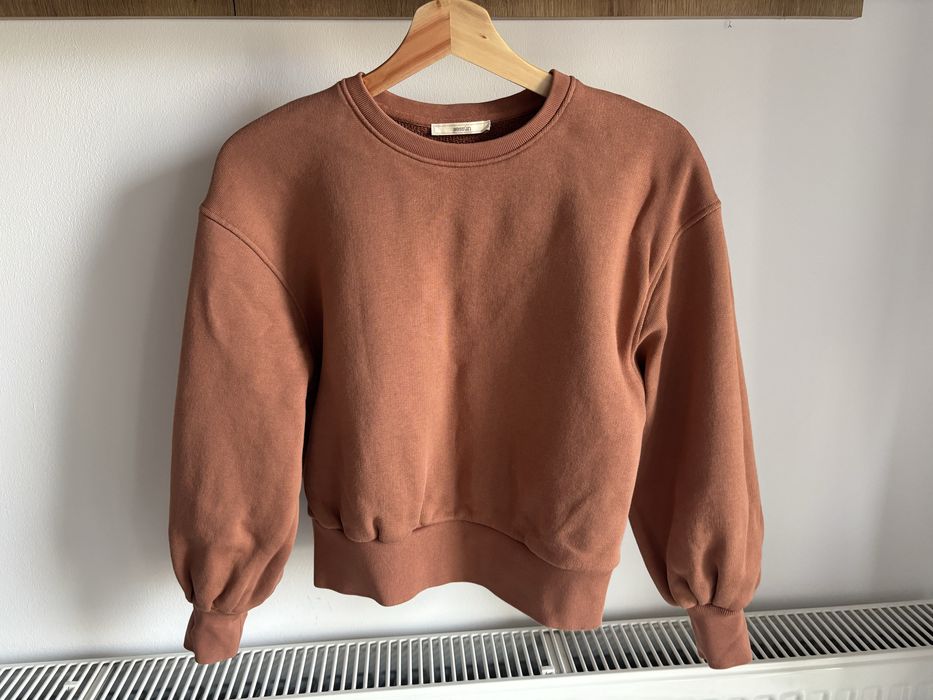 Hanorac femei Sessun XS caramiziu bumbac 100%