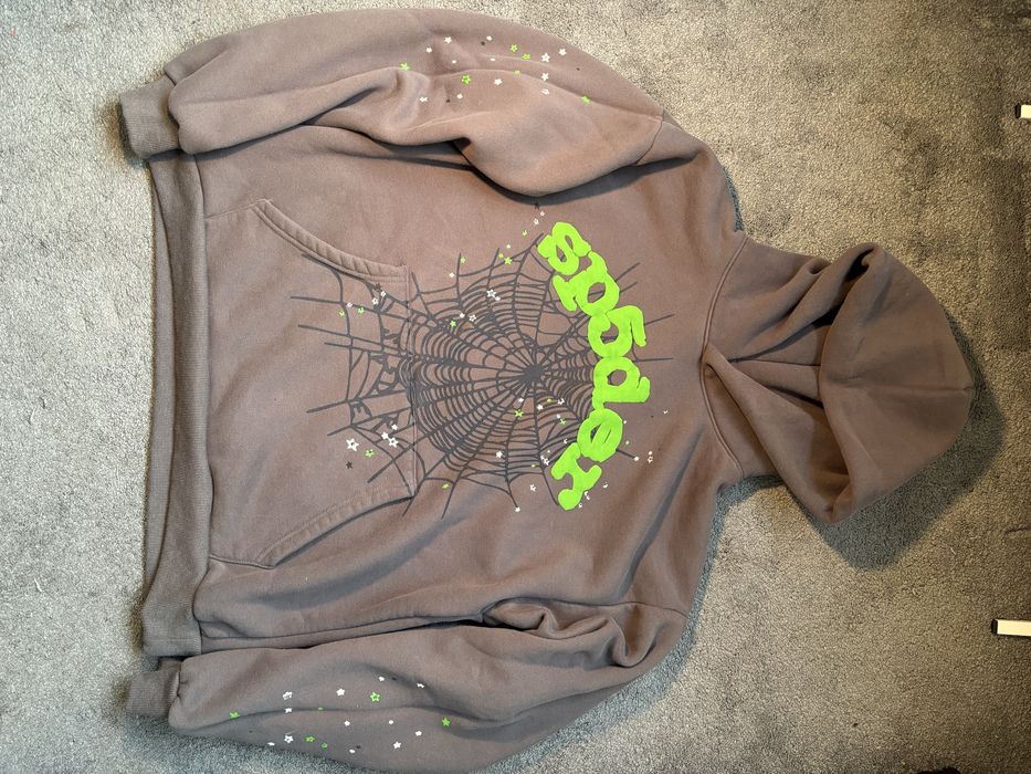 S5ider hoodie сиво