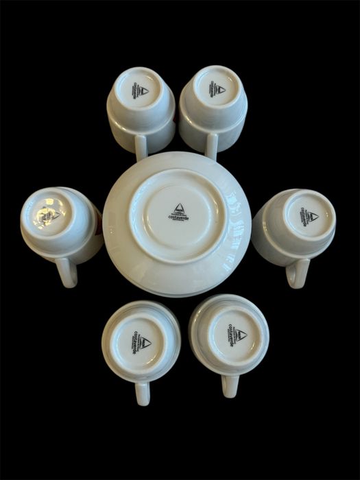 Set Cești Porțelan Delta Cafés SPAL, Costa Verde Made in Portugal -Noi