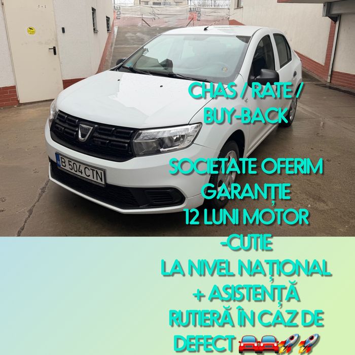 Dacia Logan II 1.0 SCe 73 CP   999 cm    2017   Benzină + GPL   Euro 6