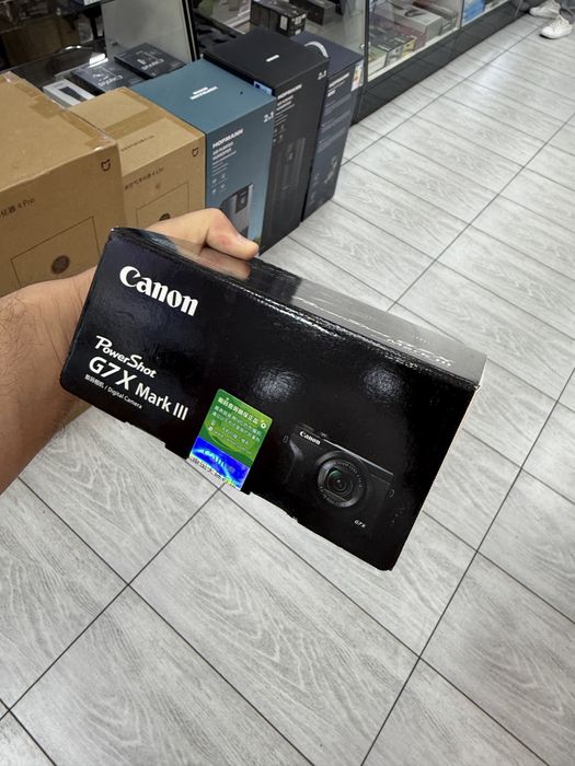 Canon G7X mark 3 III  new black