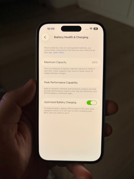 iPhone 14 PRO alb 128gb