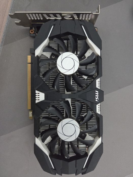 Видеокарта MSI GTX 1050 Ti 4gb