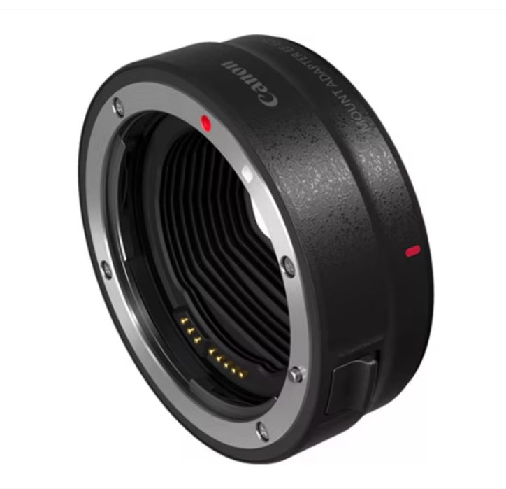 Adaptor montura EF-EOS R, Canon, rezistent la intemperii, negru