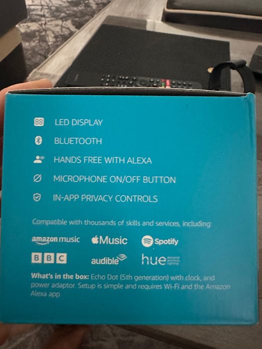 Alexa dot 5 with click