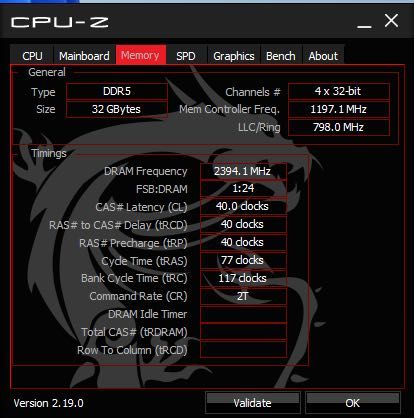 Computer 12700kf 32 GB RAM DDR5