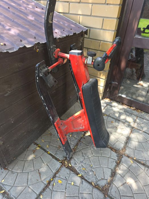 Снегокат в рабочем состоянии