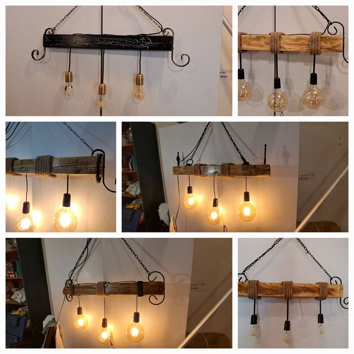 LUSTRE si OGLINZI  RUSTICE Hand Made, terase, foisoare, cabane