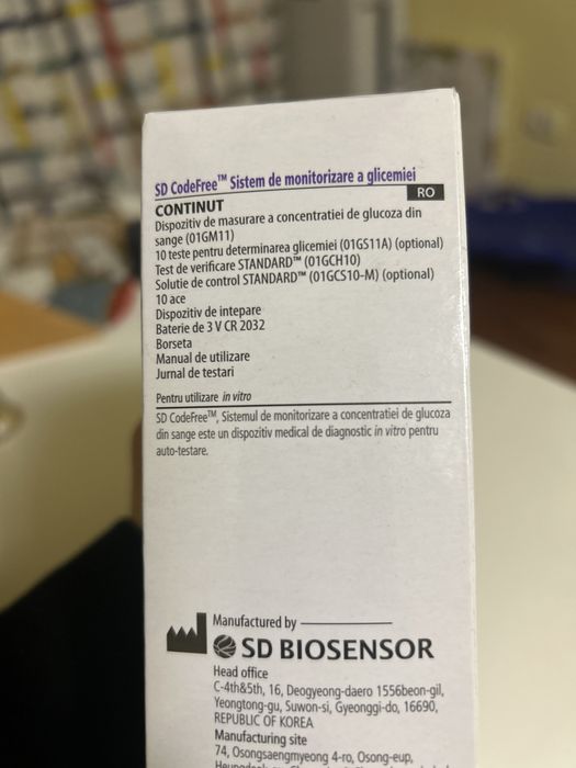 Aparat de masurat glicemia