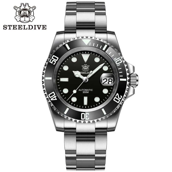 Steeldive SD1953 Submariner 41mm Diver 30ATM Seiko NH35