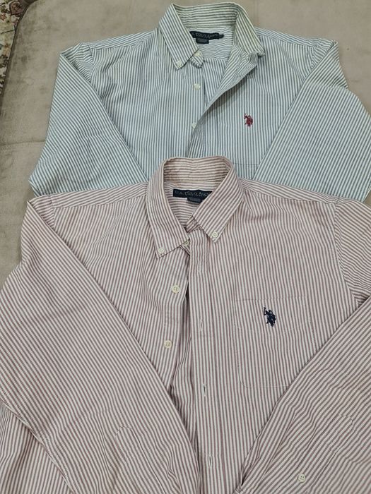 Рубашки разные мужские