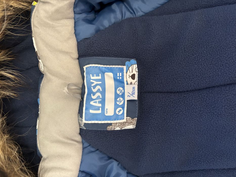 Зимний комбинезон 3-4года