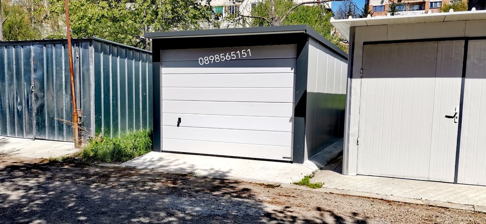 Преносим Гараж от термопанел, от сандвич панел, метален гараж