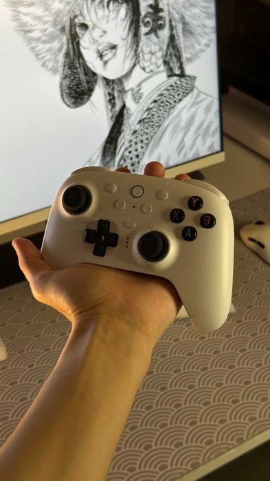 8BitDo Ultimate 2, Белый Беспроводной Геймпад