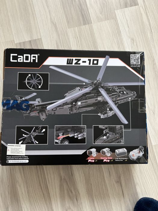Elicopter lego cu motor si telecomandă