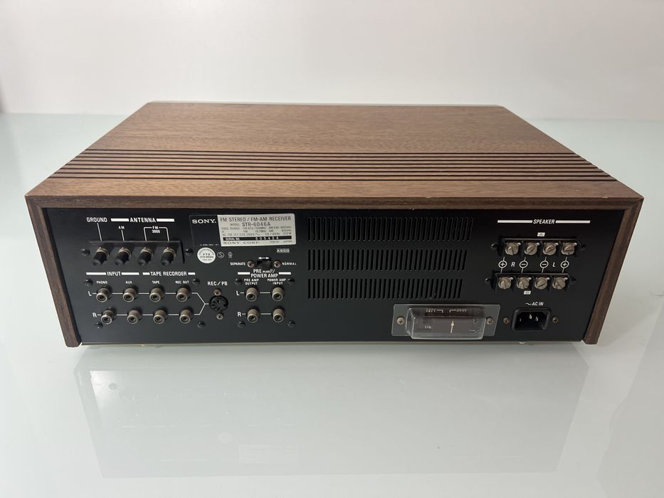 Magnetofon Sony TC-645 si Amplificator/Receiver Sony STR-6046A