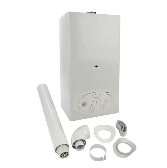 Vand Ariston BS 24 FF, cu kit de evacuare si 2 robineti de apa