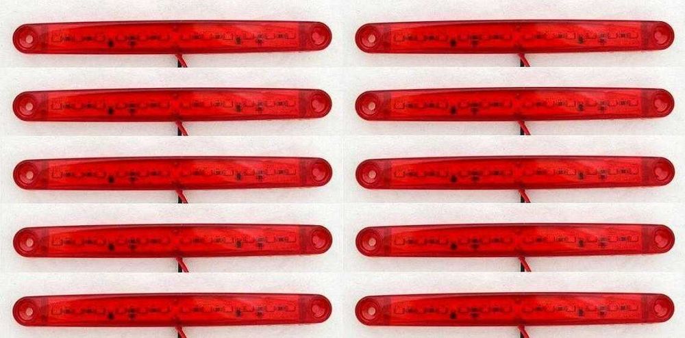 1бр. лед LED габарити светлини с 12 диода 12-24V за камион , 5 цвята