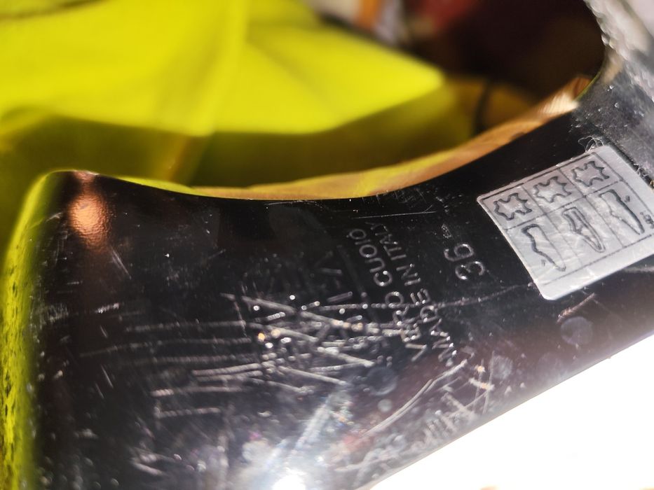 Дамски италиански кожени обувки 36н