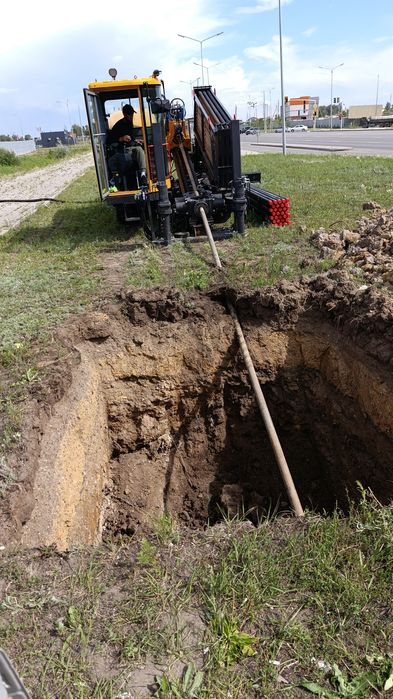 Горизонтальное бурение, прокол