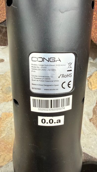 Mop electric cu încălzire apa pe 3 nivele