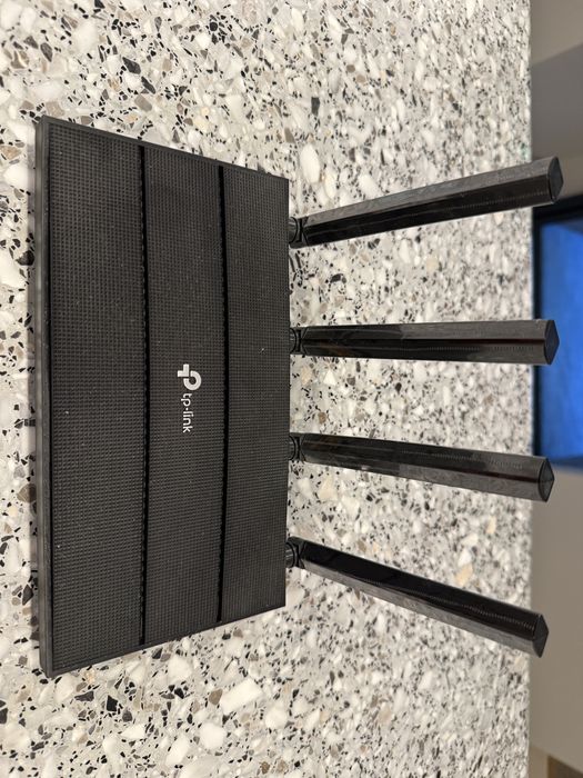 Router wireless TP-Link Archer AX17, Dual-Band Gigabit AX1500, Wi-Fi 6, Negru