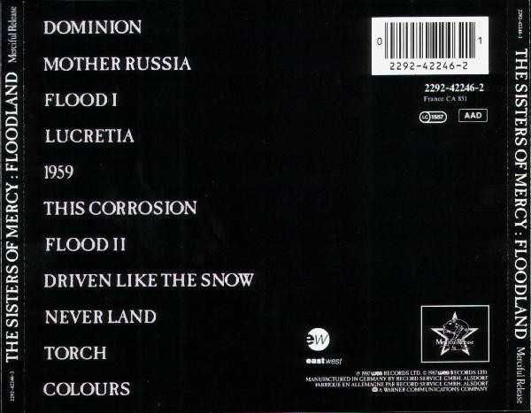 CD The Sisters of Mercy - Floodland 1987