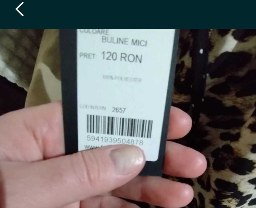 Rochie de vară cu bretele subțiri , nouă cu etichetă.