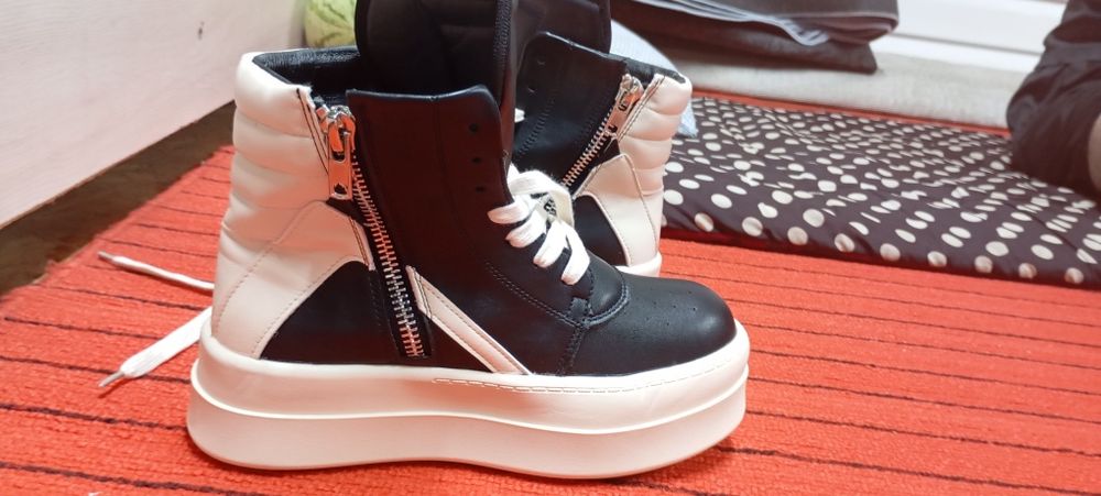 Rick Owens Geobasket дабл бамберы