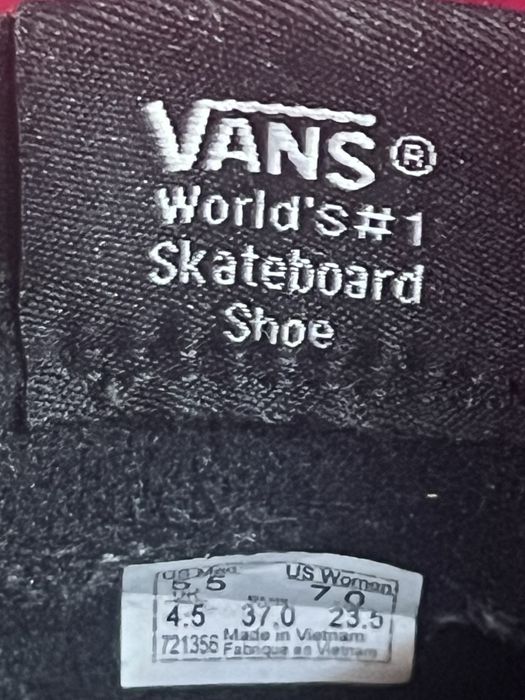 VANS word’s#1 размер 37