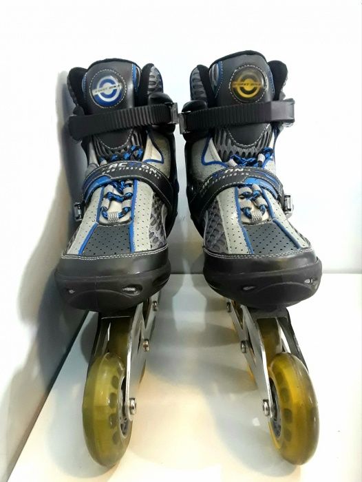 ROLE FIRST Sina din Aluminiu,Roti silicon Rulmenti ABEC7 NOI - 130 Lei