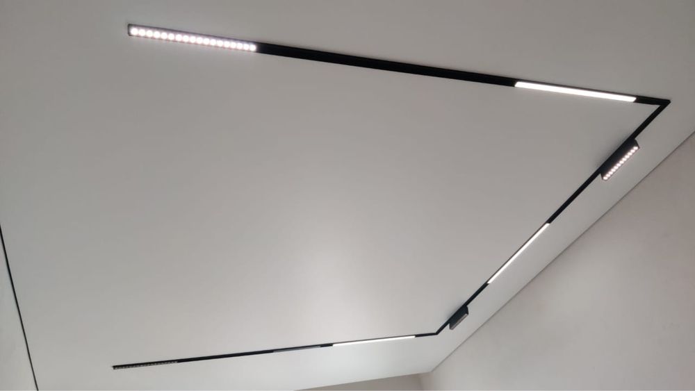 От 1000тг кв.м Натяжные потолки