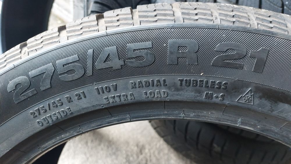 Зимни гуми 275/45/21 Continental CrossContact Winter 4 броя