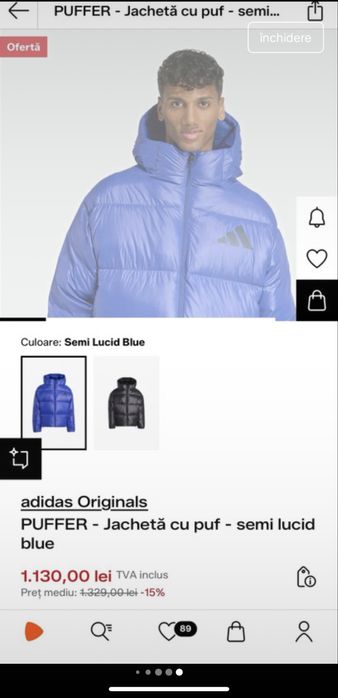 Geaca adidas z.n.e puffer