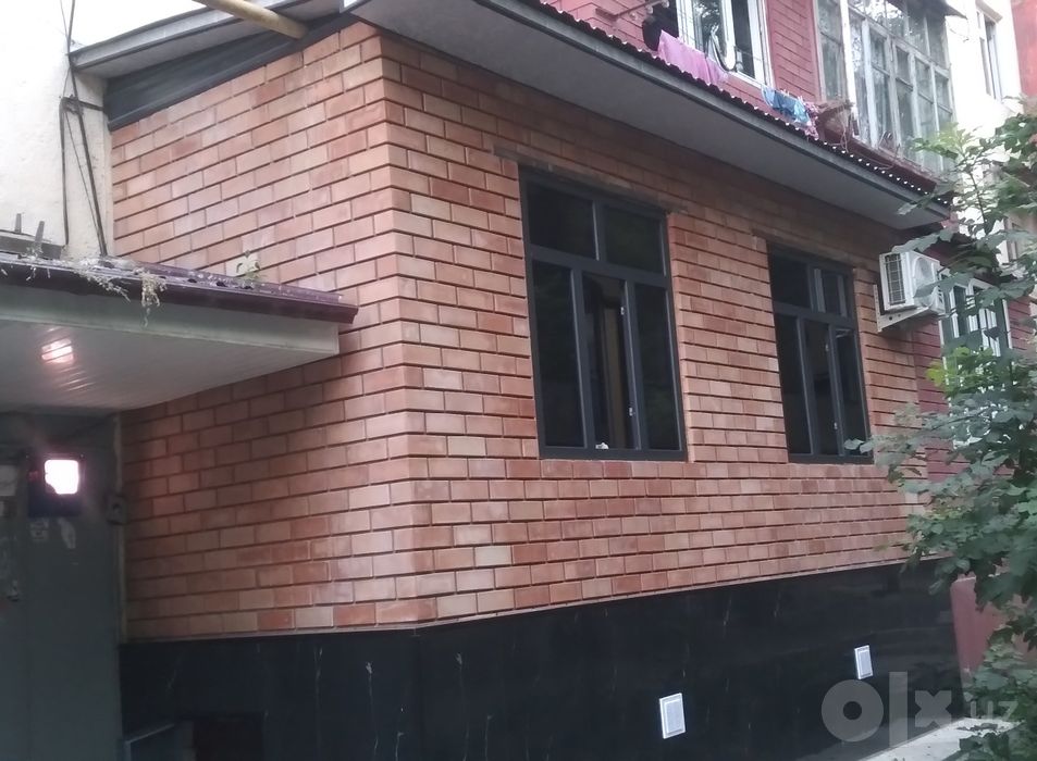 Кладка кирпичам болкона и перегародка