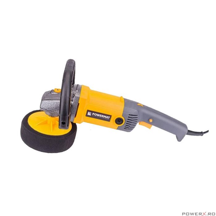 Set masina pentru polisat auto, flex polis auto cu accesorii, bureti