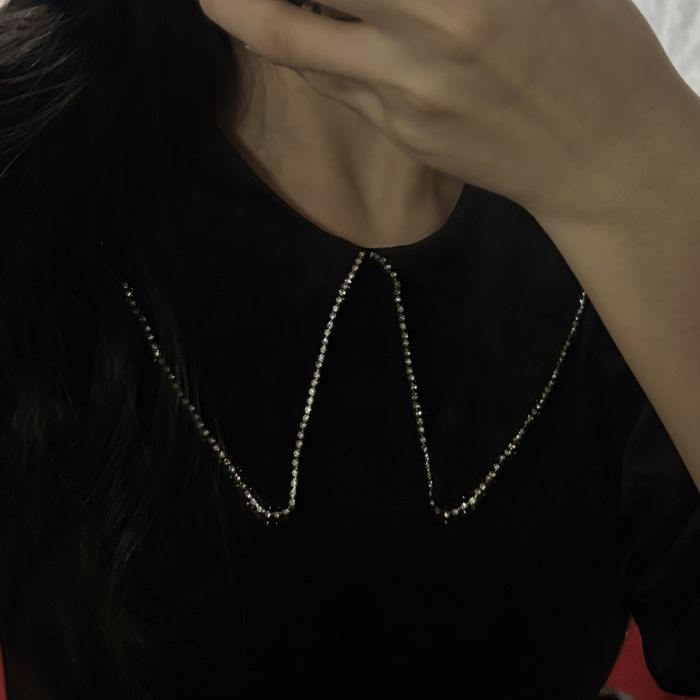 Чёрное вечернее платье