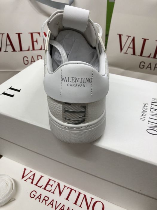 Valentino VL7N White Grey Calitate Premium Piele Full Box Verificare La Livrare
