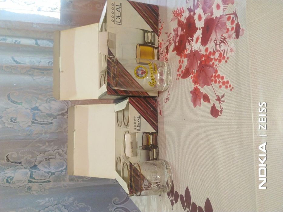 Продавам чаши BOHEMIA оловен кристал