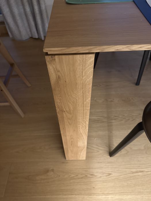 Маса разтегателна  естествен дъб 200/100 : 290/100