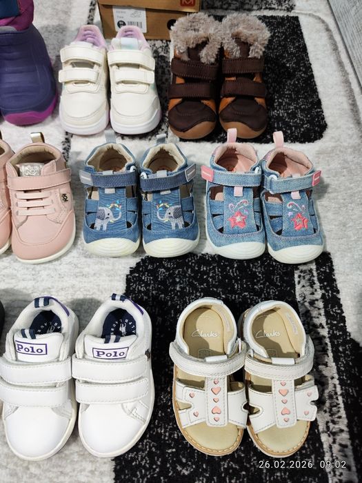 Детски ботуши, маратонки, сандали  20, 21, 22 и 24 номер