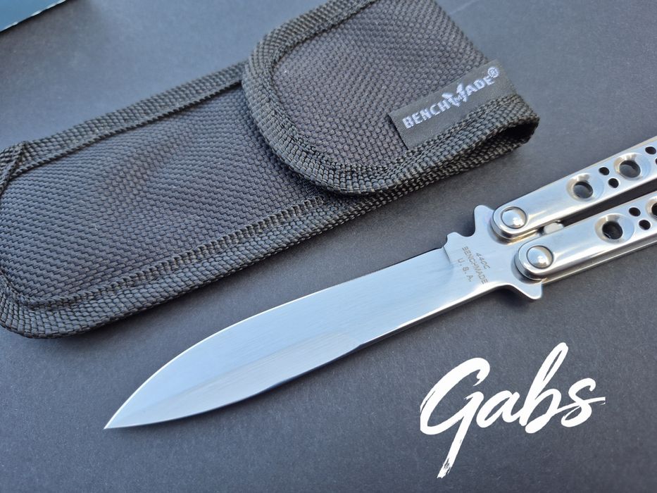 Сгъваем нож тип пеперуда Benchmade Balisong DBM-62,Weehawk
