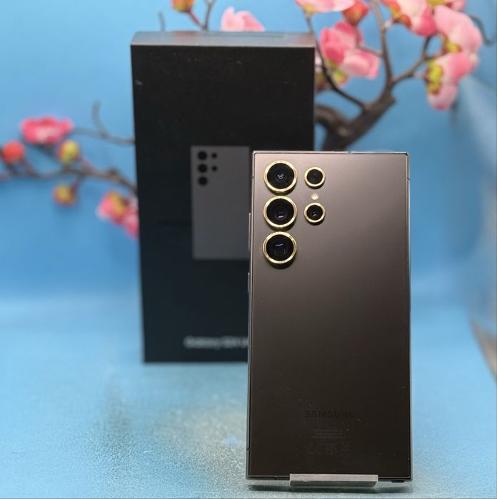 ГАРАНЦИОНЕН!!! Samsung Galaxy S24 Ultra, 12GB RAM, 256GB, 5G, Black